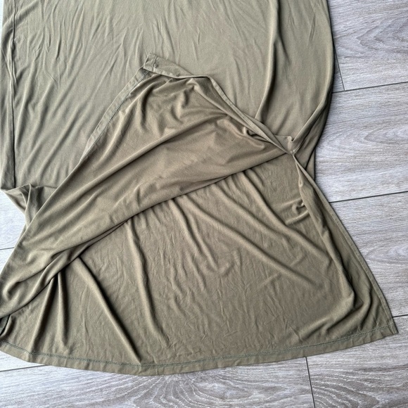 Lost in Layers Relaxed Bamboo Rayon Sleeveless Maxi Dress Handmade in Canada - Picture 9 of 15